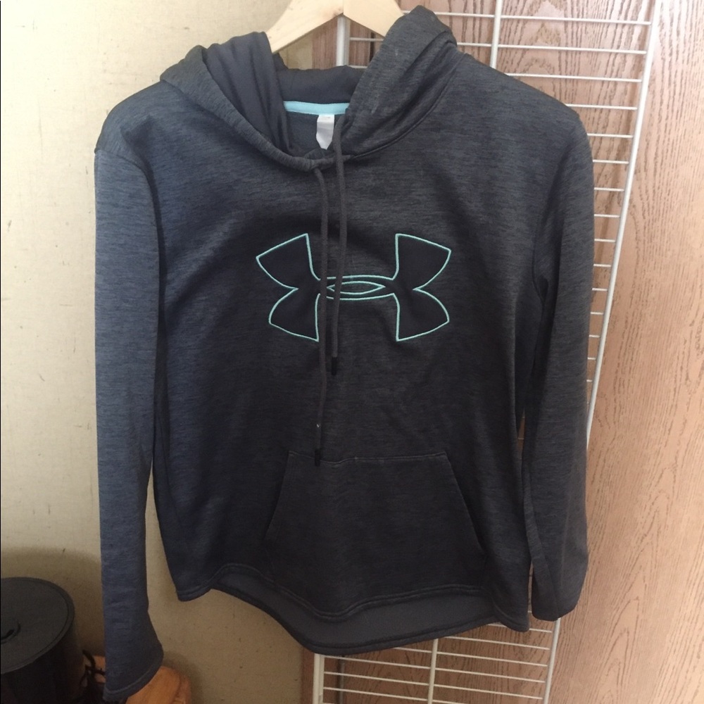 Charcoal under armor sweatshirt